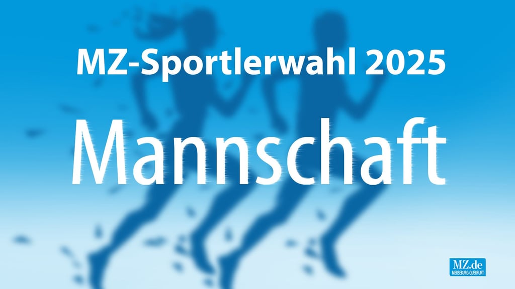 Sechs Mannschaften stehen bei der MZ-Sportlerwahl 2025 im Saalekreis zur Wahl. Voting bis 15. Februar.