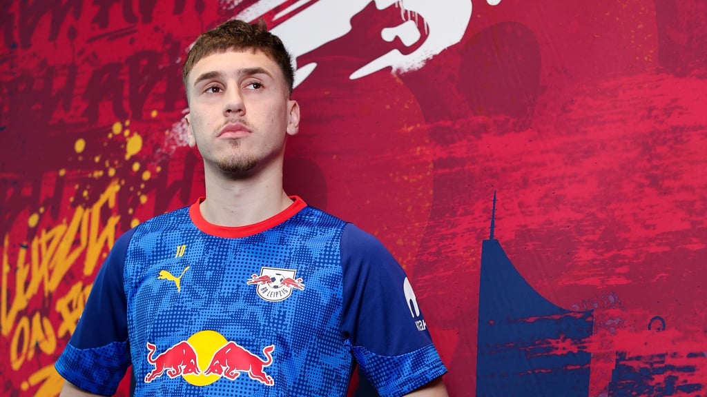 Brajan Gruda wurde von RB Leipzig ein halbes Jahr ausgeliehen.