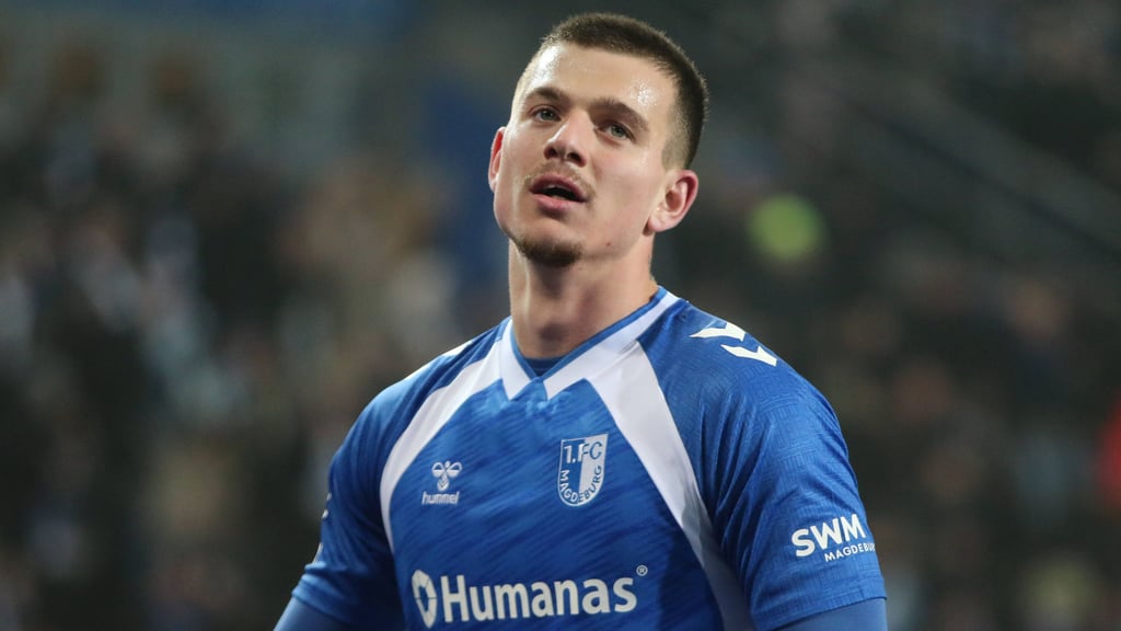 Auch auf ihn wird es am Freitag gegen Greuther Fürth ankommen: FCM-Goalgetter Mateusz Zukowski.