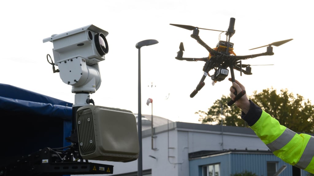 Über Niedersachsen fliegen immer mehr Drohnen – mit einer Kampagne will das Landeskriminalamt auf Risiken und geltende Regeln aufmerksam machen. (Archivbild)