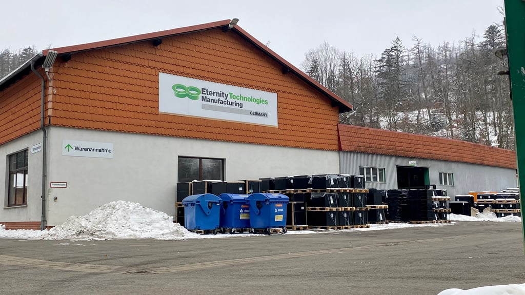 Im Sommer 2026 ist Schluss für den Batterie-Hersteller Eternity Technologies - ehemals Werbat - an der Steinernen Renne in Wernigerode.