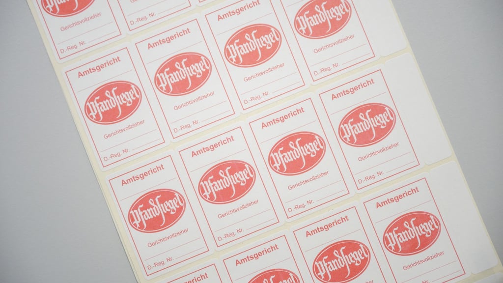 Mehr Sicherheit für Thüringens Gerichtsvollzieher (Illustration)