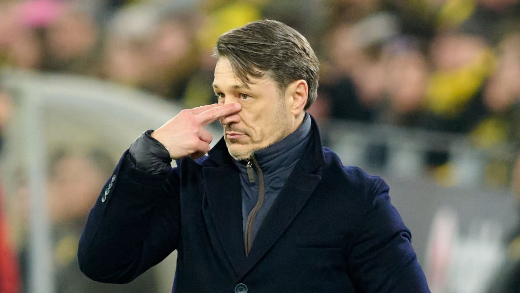 Niko Kovač richtet den Blick in der Tabelle „erst einmal nur nach hinten.“