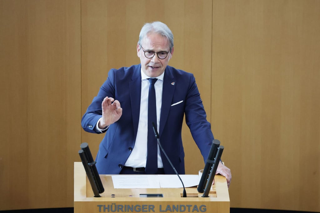 Innenminister Georg Maier legte dem Landtag ein neues Polizeigesetz vor.