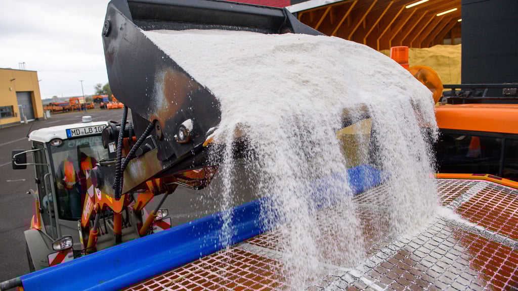 In den Baumärkten im Jerichower Land ist kein Streusalz mehr zu bekommen. 