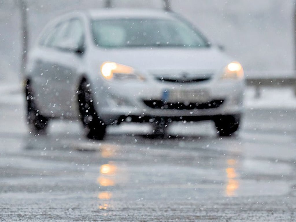 Aufgrund von Straßenglätte kam es im Salzlandkreis zu zahlreichen Unfällen.