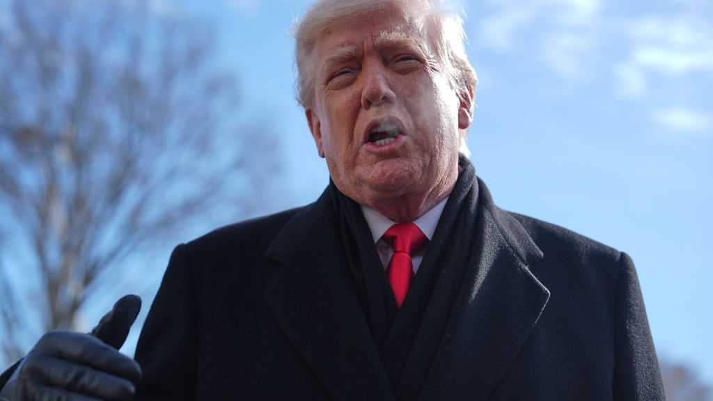 Nach Rassismus-Kritik ist ein Trump-Post wieder gelöscht worden (Archivbild).