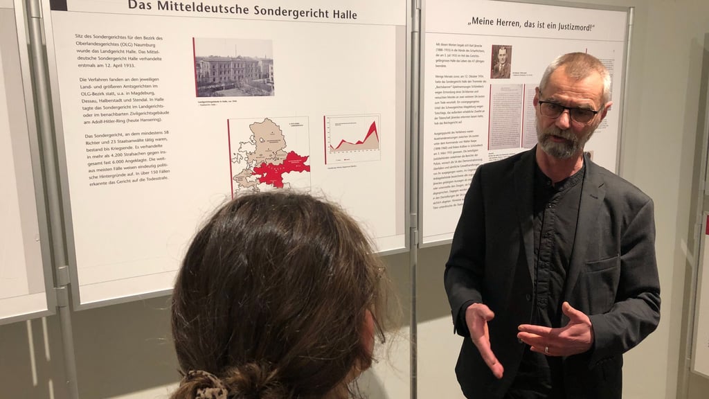 Michael Viebig ist Leiter der Gedenkstätte „Roter Ochse“ in Halle.