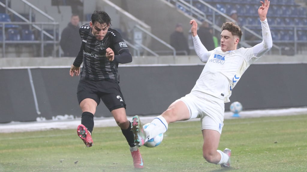 Der 1. FC Magdeburg II musste sich in der Regionalliga Nordost dem Chemnitzer FC geschlagen geben.