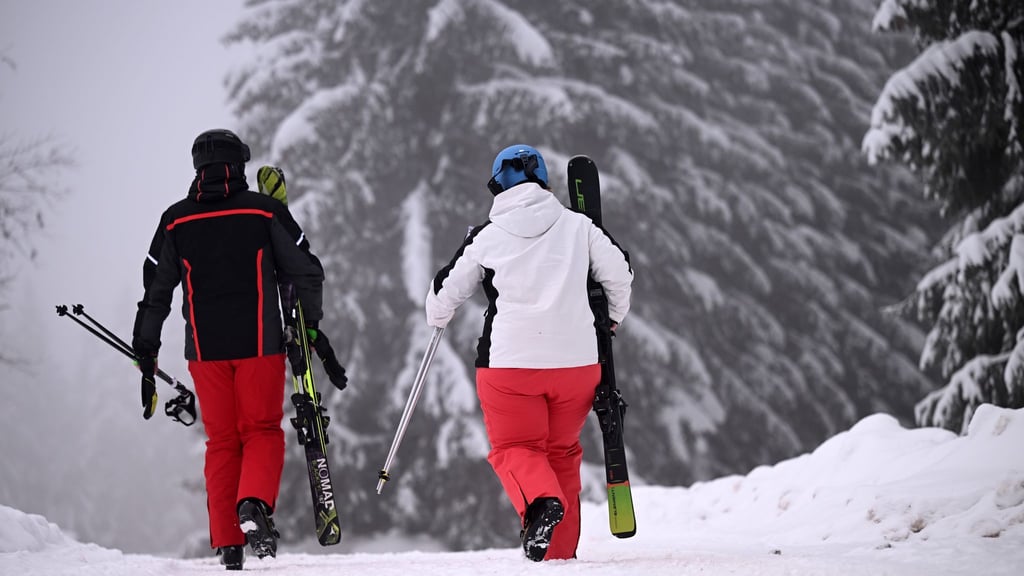 Fast ein Dutzend Skilifte sind im Thüringer Wald geöffnet (Archivfoto).