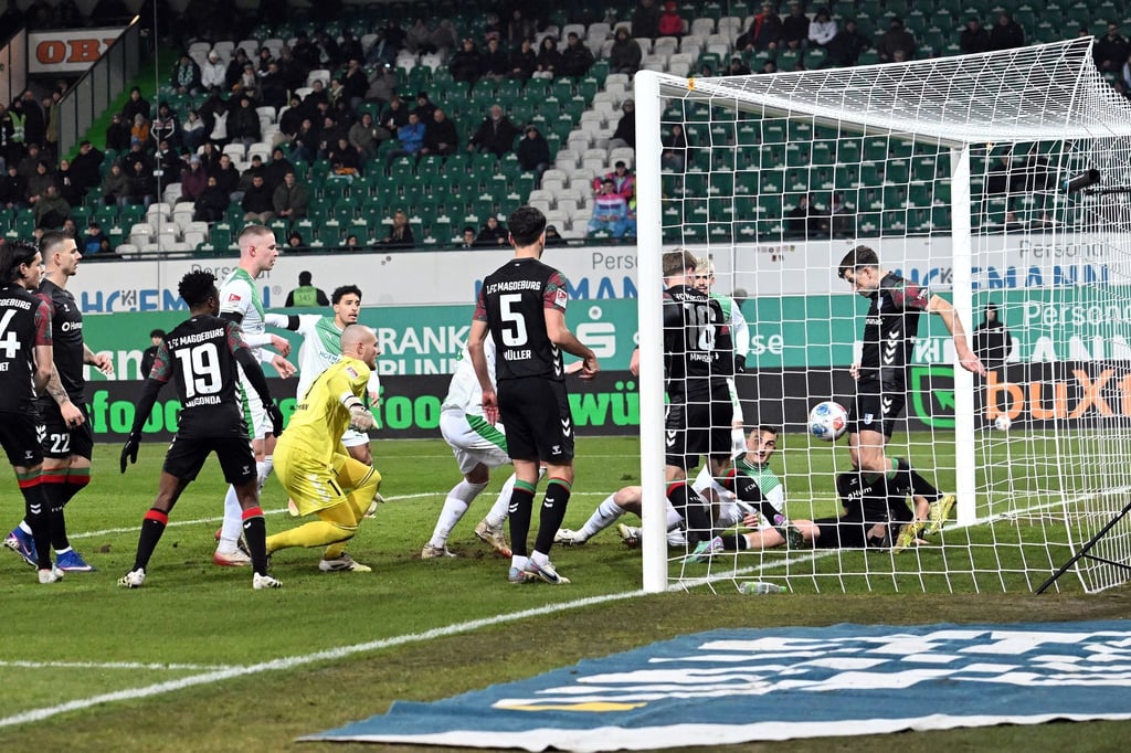 Tore am Fließband zwischen Fürth und Magdeburg.