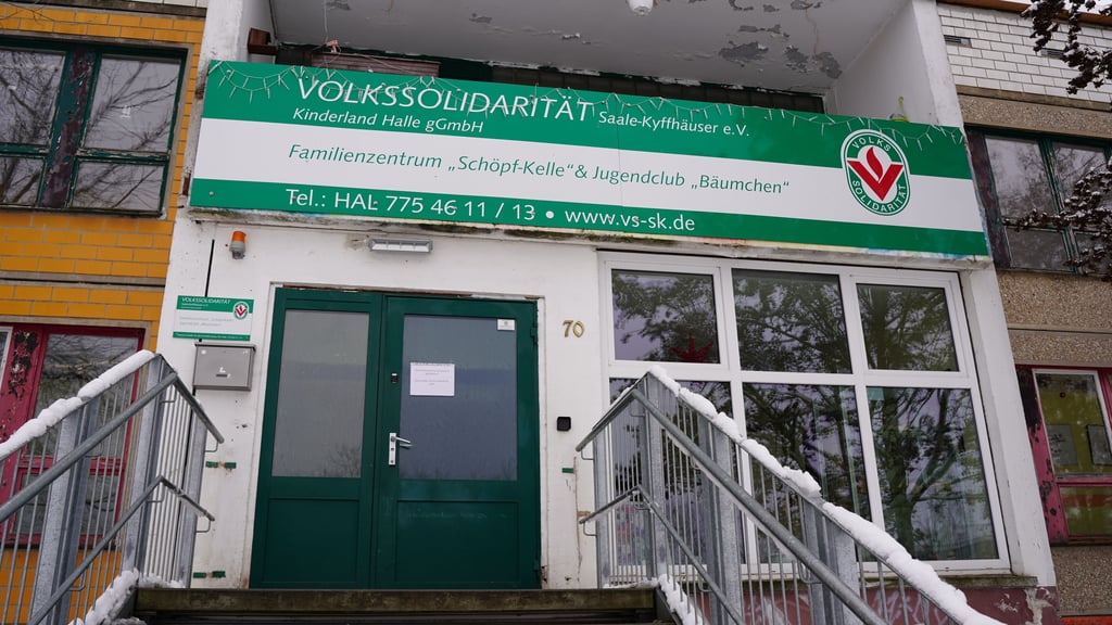 Die "Schöpf-Kelle" in Halle Silberhöhe war wochenlang wegen Geldmangels geschlossen.