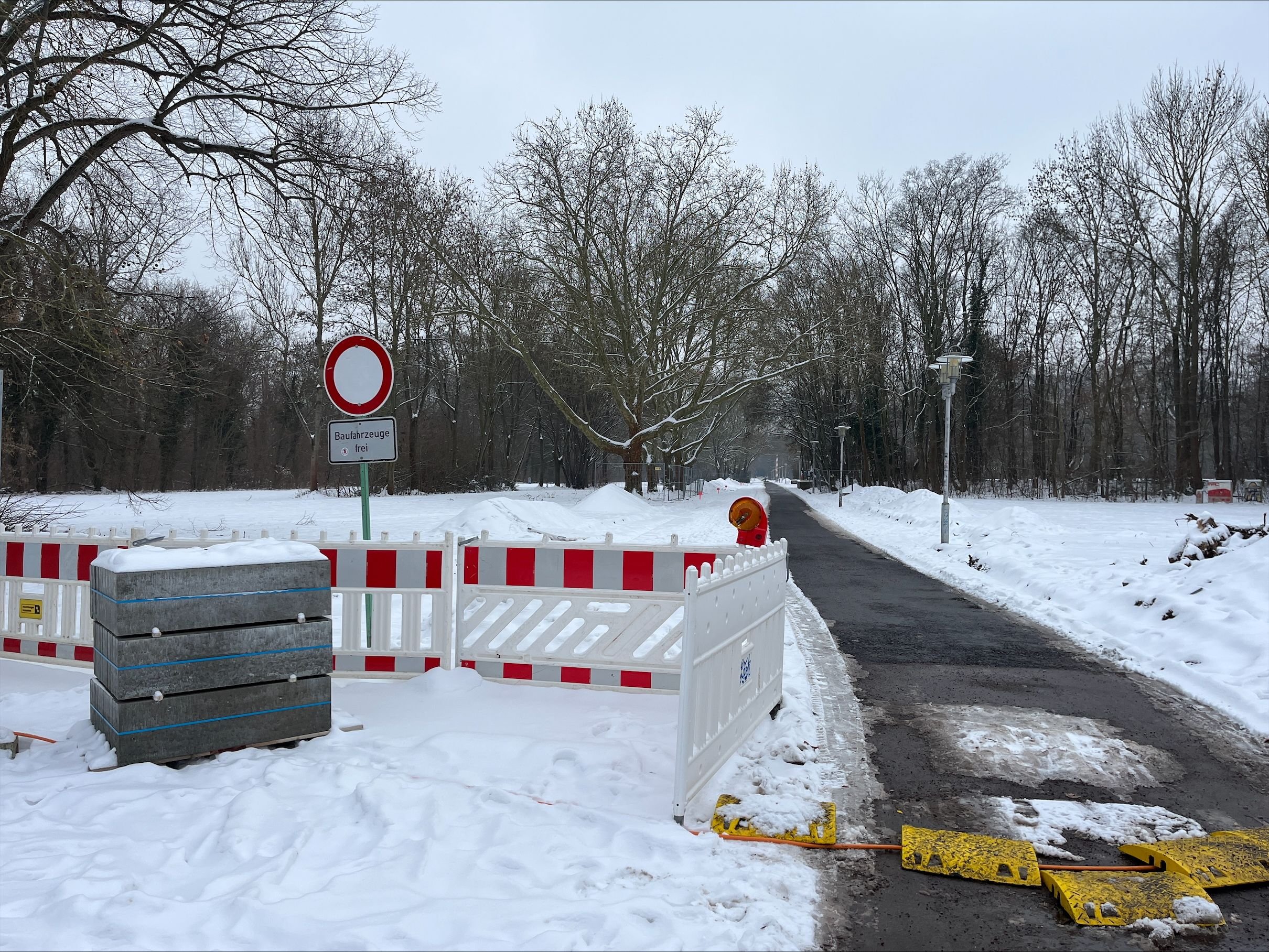 Maßnahmen nach Hochwasser: Baustelle: Deshalb wird auf der Peißnitz und der Ziegelwiese in Halle gerade nicht gearbeitet