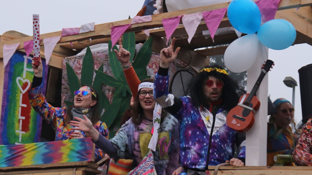 Impression vom Festumzug des Seehäuser Carnevalsclubs am 11. Februar 2024 (Tulpensonntag).