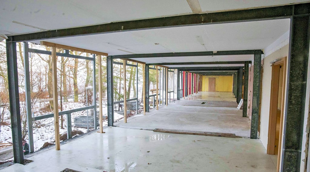 Die Sanierung der Kita Buratino in Meinsdorf ist langwieriger und teurer als ursprünglich geplant.