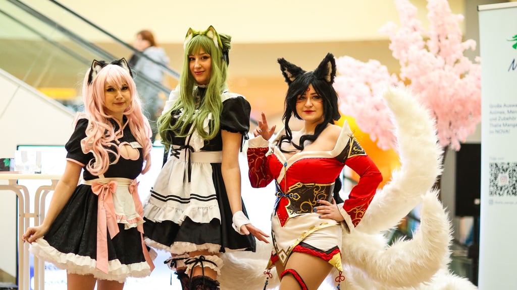 Anlässlich des 3. Geburtstages des Manga-Shops hat Thalia zahlreiche Programmpunkte auf der Bühne vor dem Store vorbereitet.