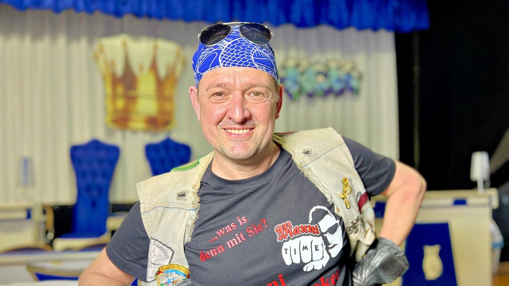 Daniel Grimm nimmt Abschied von seiner Rolle „Rocker Manni“. 