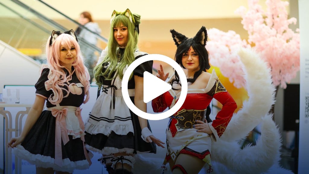 Anlässlich des 3. Geburtstages des Manga-Shops hat Thalia zahlreiche Programmpunkte auf der Bühne vor dem Store vorbereitet.