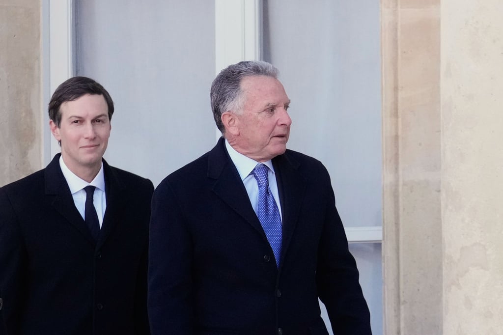 Gestern Gespräche mit dem Iran, heute Militärbesuch - Jared Kushner und Steve Witkoff sind zentrale Figuren in Trumps Nahost-Politik. (Archivbild)