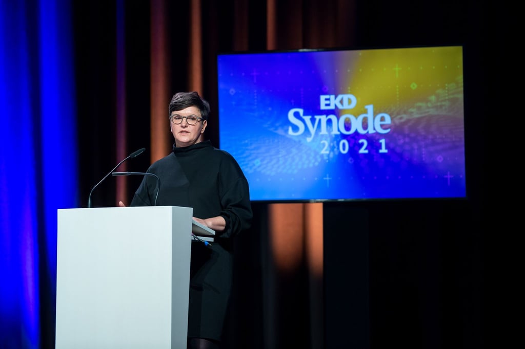 Nancy Janz, die Sprecherin der Betroffenen im Beteiligungsforum Sexualisierte Gewalt der Evangelischen Kirche in Deutschland, will zurücktreten. (Archivbild)