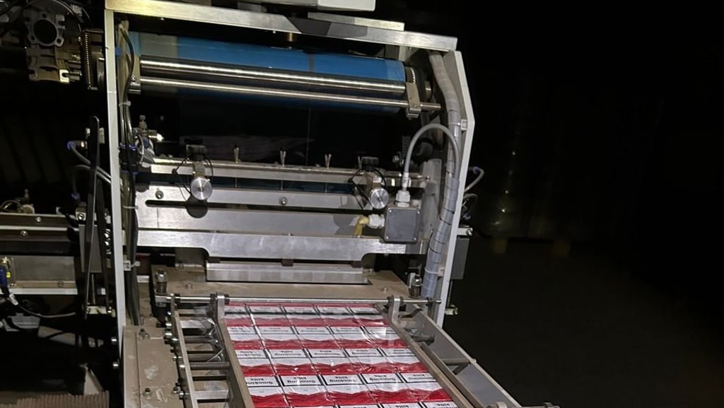 Ein Teil der in Kalbe entdeckten Fertigungslinie.