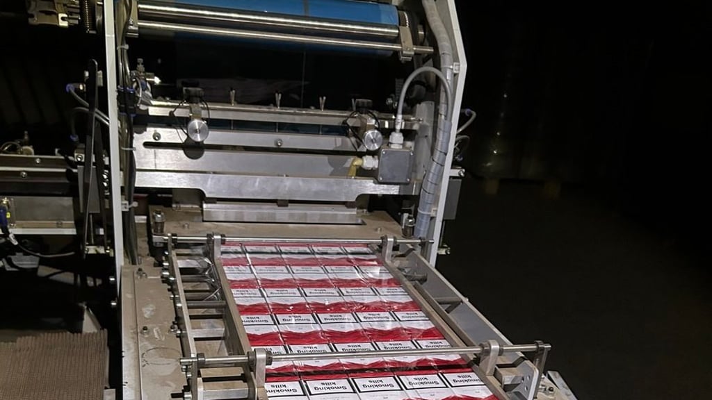 Ein Teil der in Kalbe entdeckten Fertigungslinie.