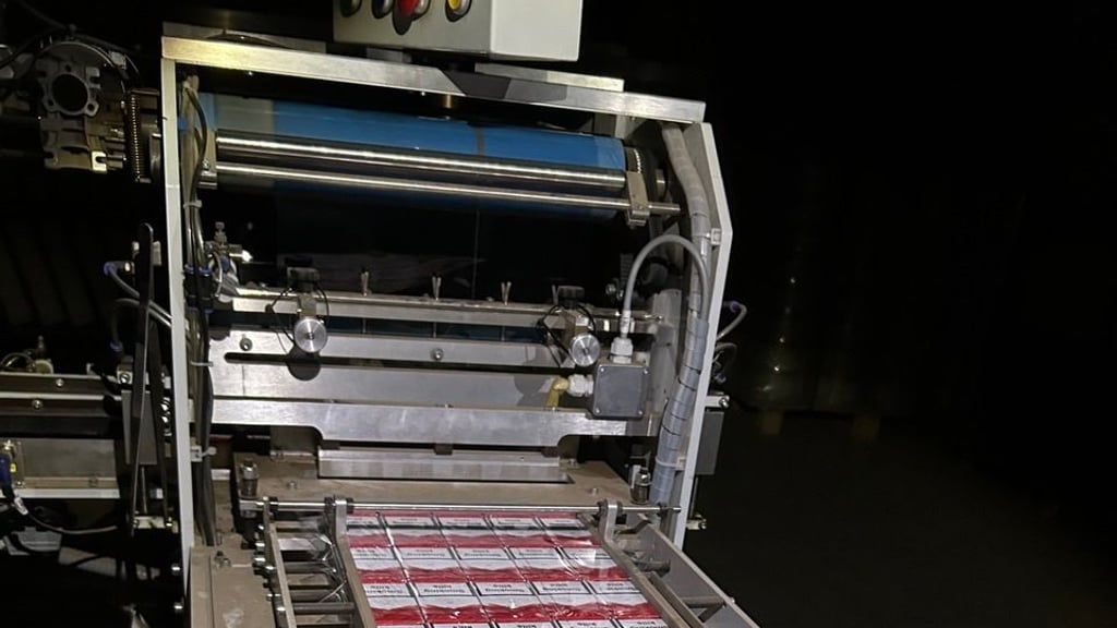 Ein Teil der in Kalbe entdeckten Fertigungslinie.