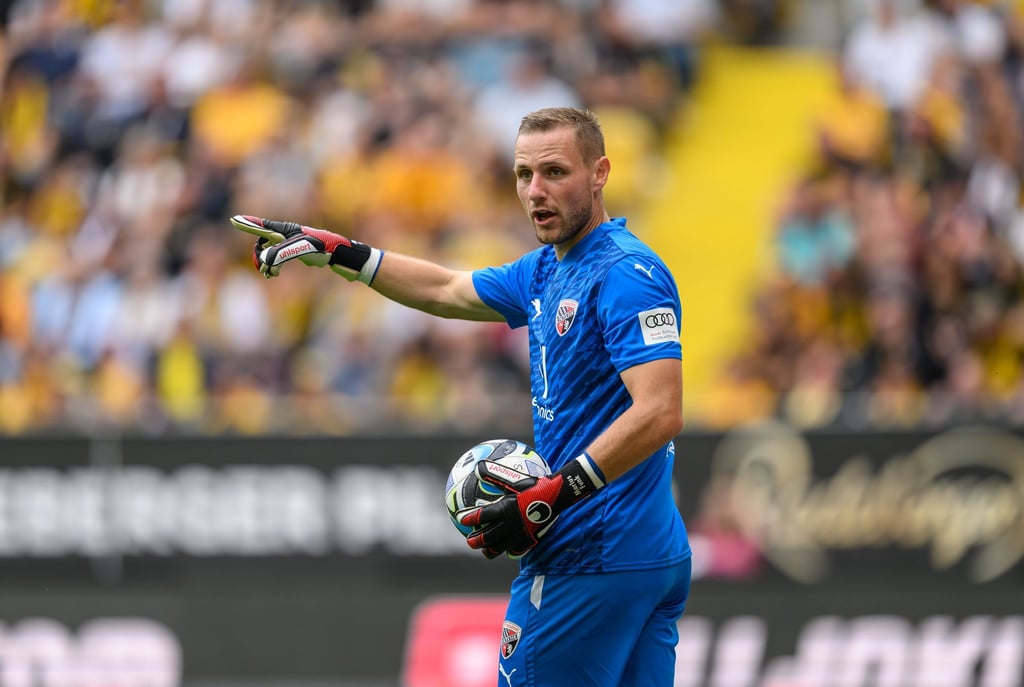 Energie-Torhüter Marius Funk zeigte bei seiner Rückkehr nach Ingolstadt eine gute Leistung. (Archivbild)