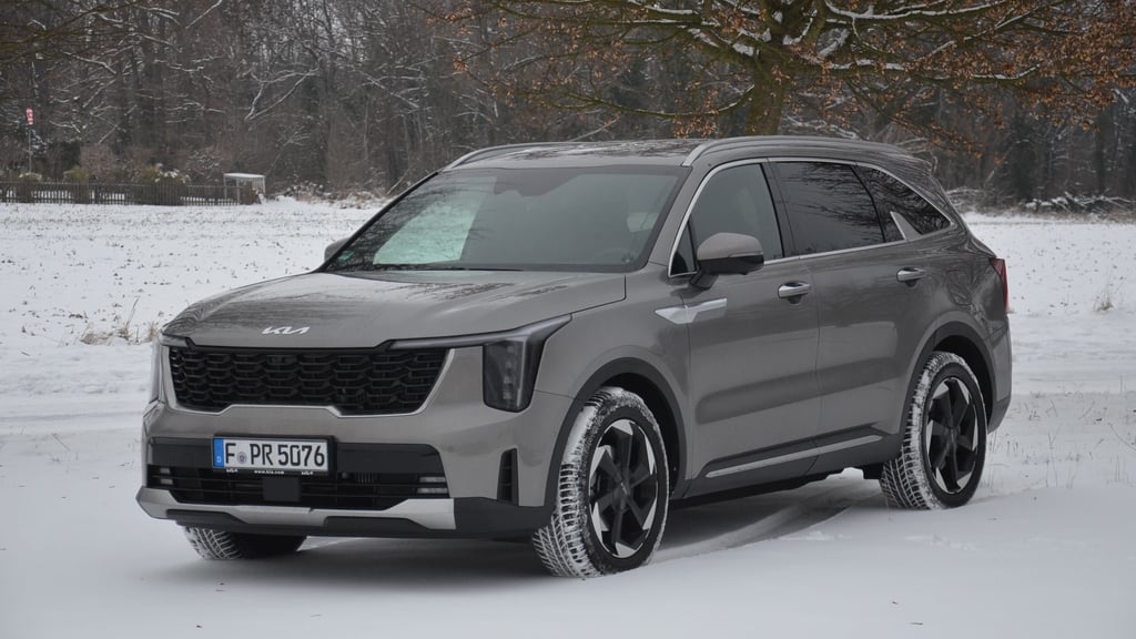 Der Kia Sorento als Hybrid