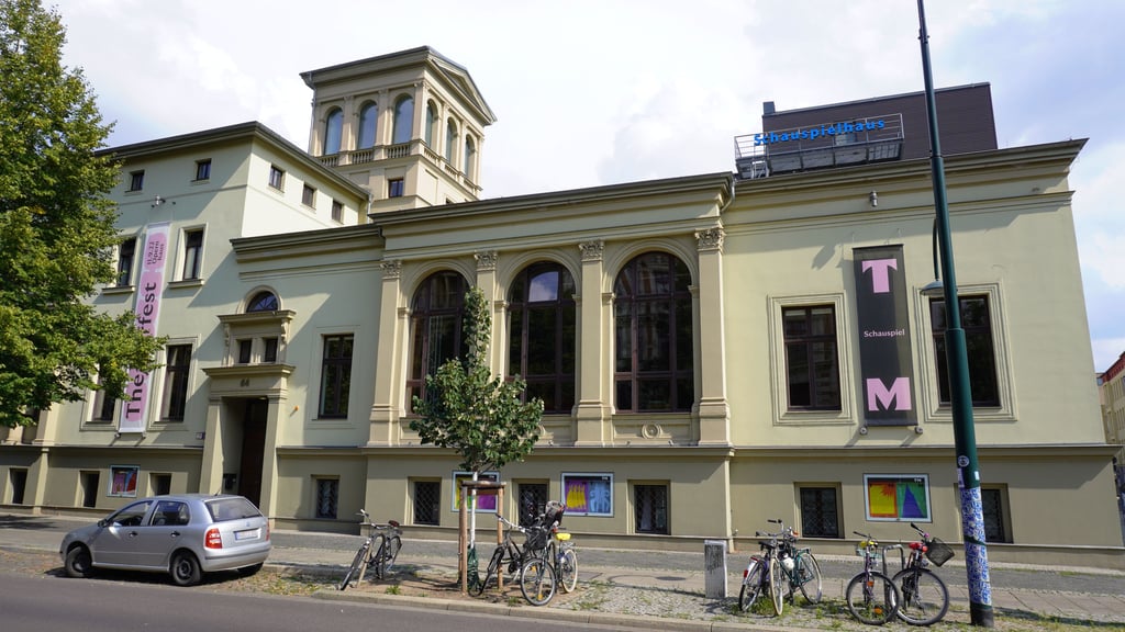 Schauspielhaus am Theater Magdeburg.