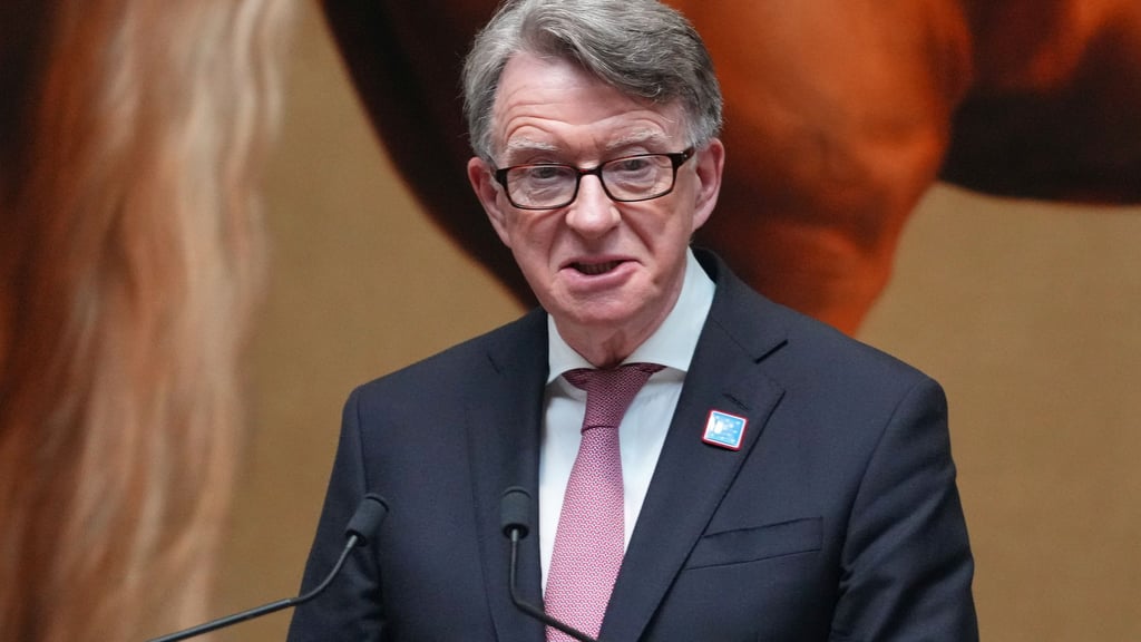 Gegen Peter Mandelson ermittelt die britische Polizei. (Archivbild)