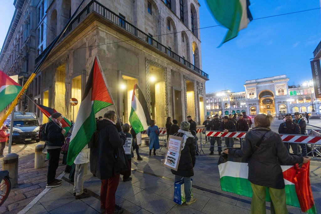In Mailand gibt es schon seit Tagen Demonstrationen. (Archivbild)