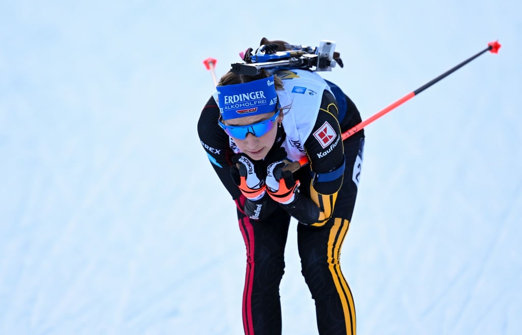 Franziska Preuß bekommt ihren ersten Olympia-Einsatz in Antholz. (Archivbild)
