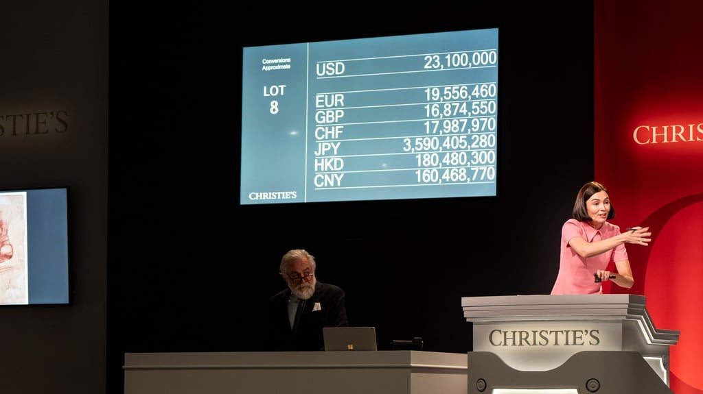 Das Bietergefecht dauerte rund 45 Minuten. (Handout)