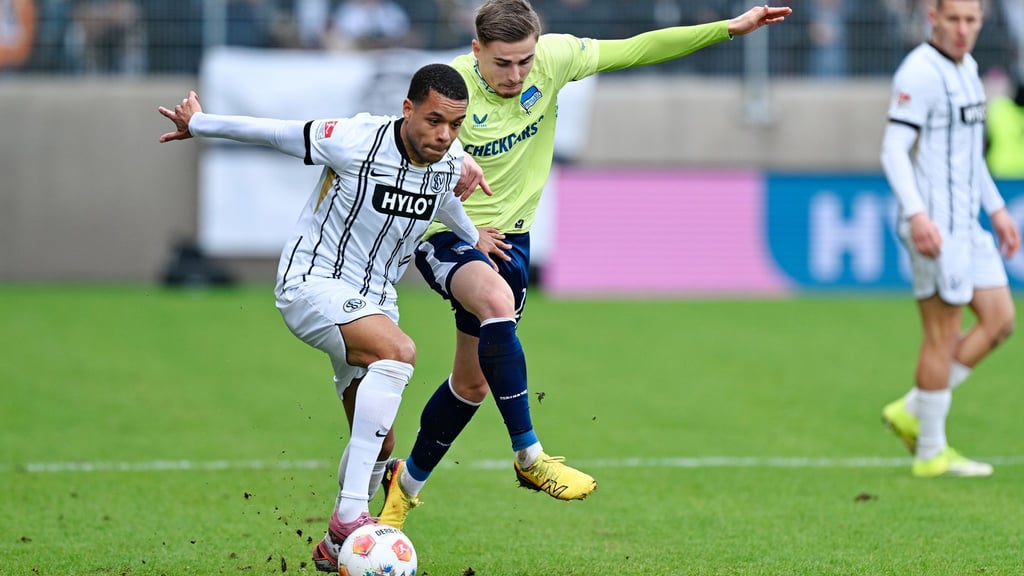 Elversberg verliert gegen Hertha.