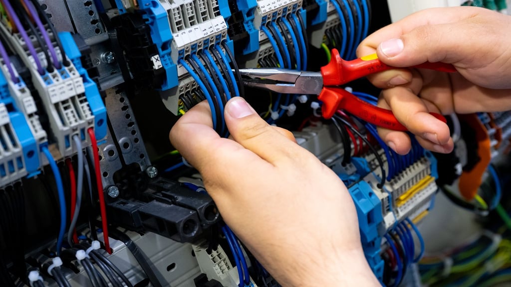 Ein Unbekannter machte sich in der Nacht an einem Stromkasten zu schaffen. (Symbolbild)