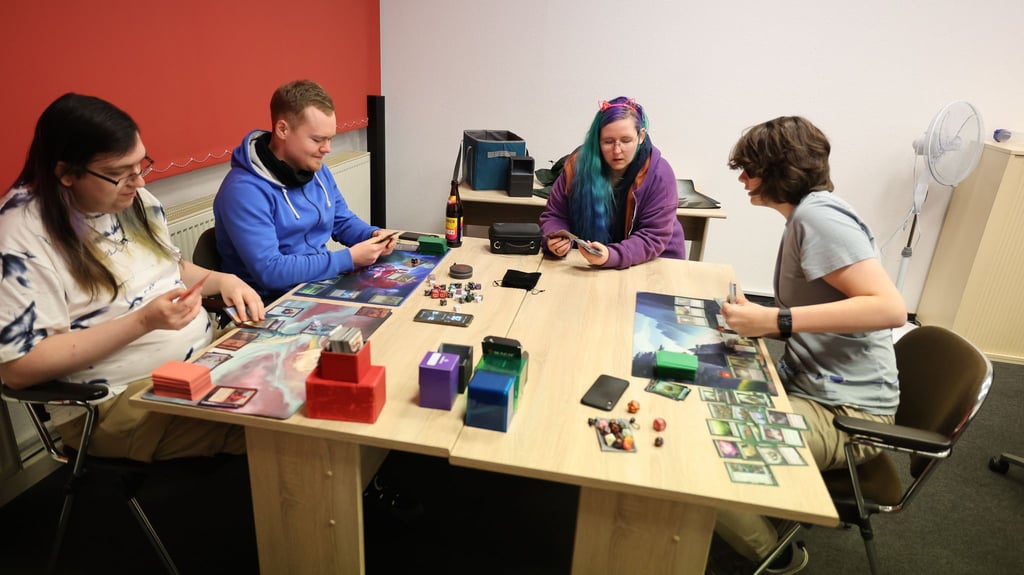Der „Dicefire“-Spieletreff in Gera versteht sich als ein Ort für analoges Spielen in verschiedenen Varianten.