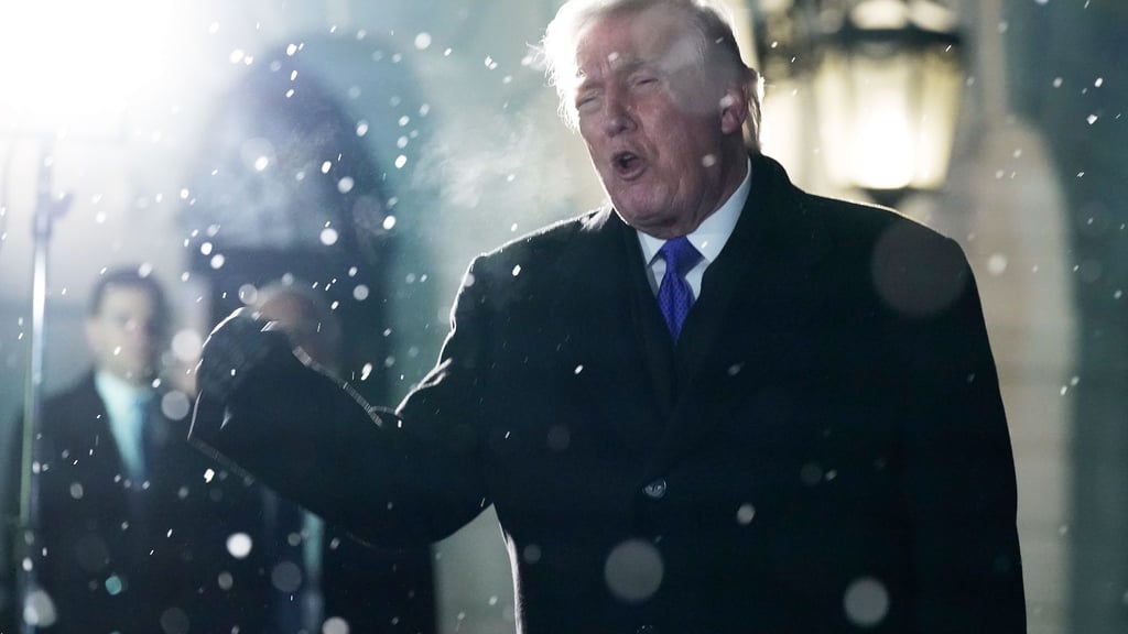 Donald Trump hat US-Freestyler Hunter Hess nach dessen Äußerungen über die aktuelle Lage in den USA beleidigt. (Archivbild)