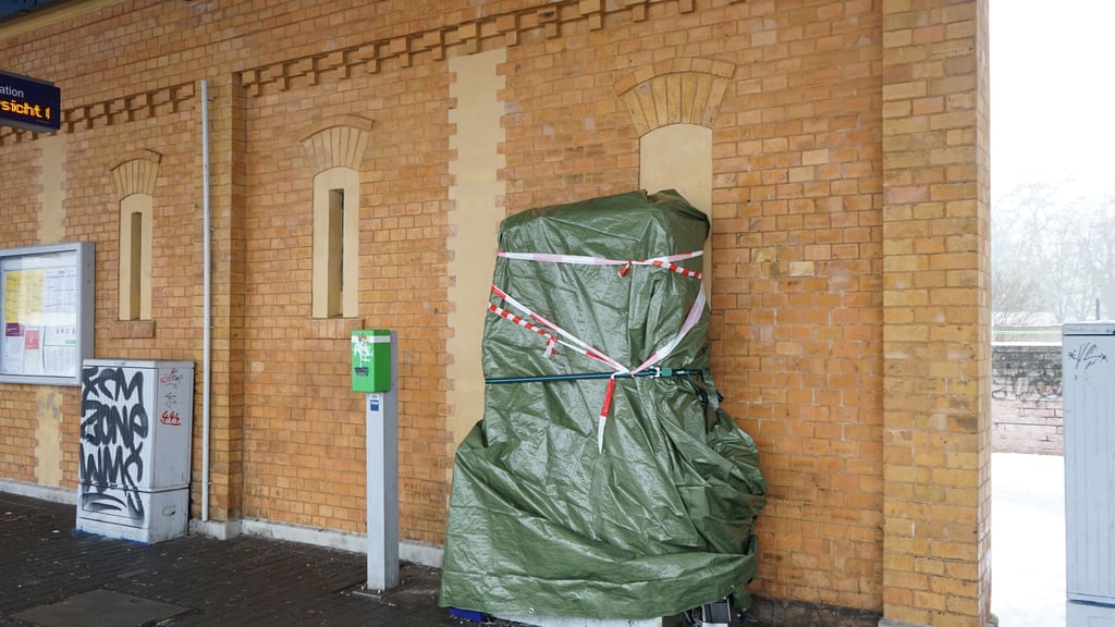 Wieder wurde der Fahrkartenautomat auf dem Wolmirstedter Bahnhof gesprengt.