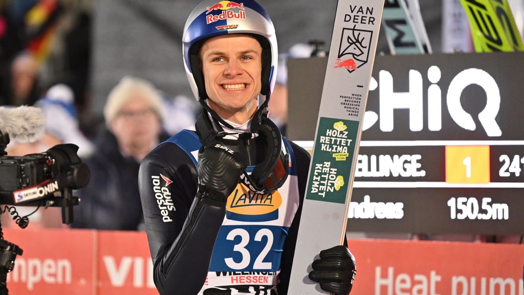 Andreas Wellinger zeigte zuletzt stark ansteigende Form. (Archivbild)