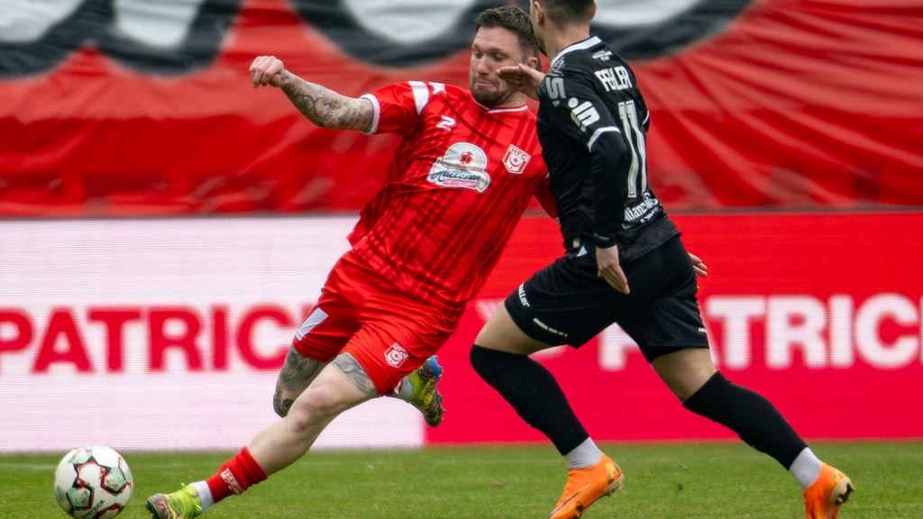 Jan Löhmannsröben spielte gegen Erfurt als Rechtsverteidiger. 