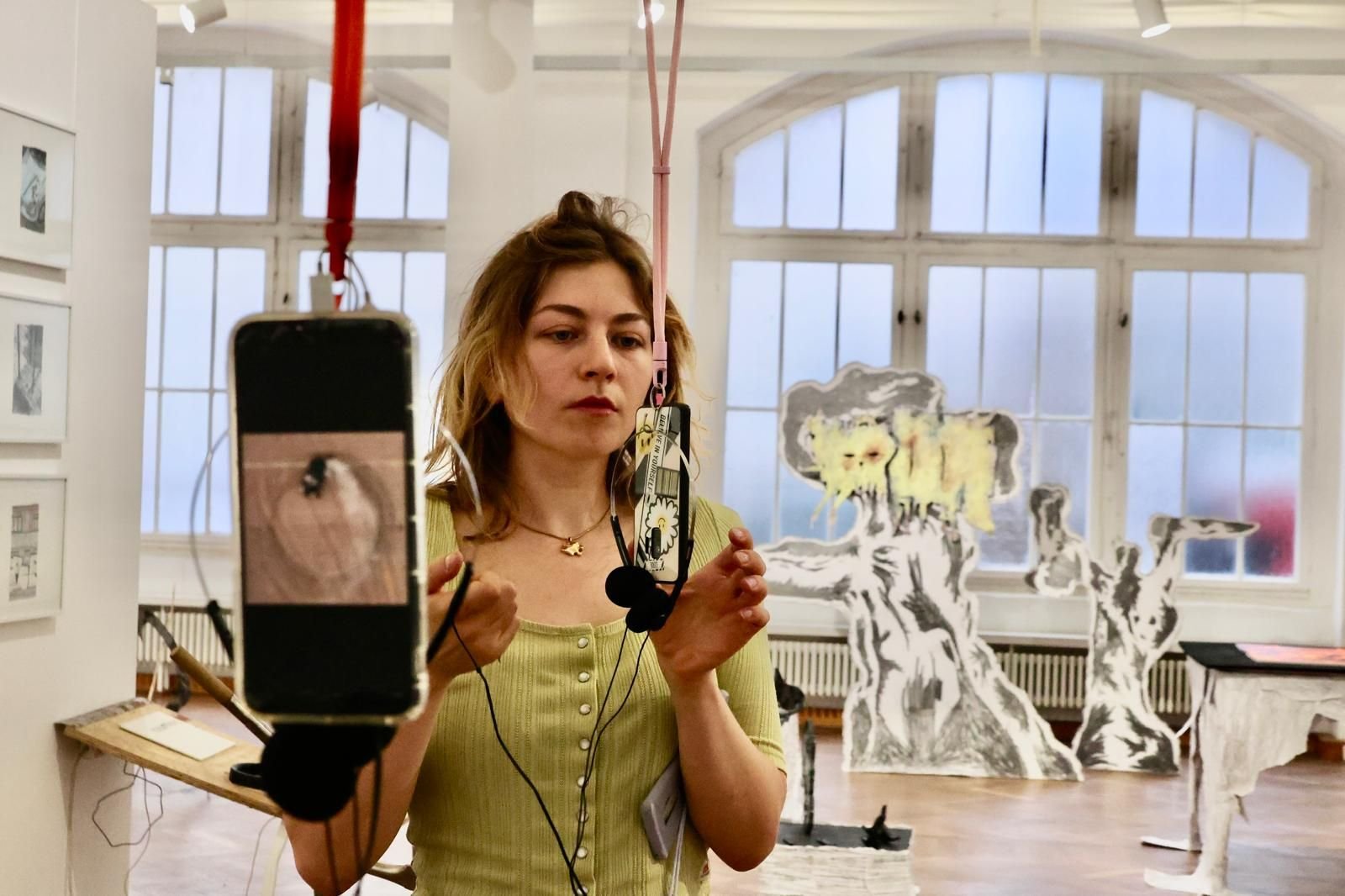 Junge Künstler: Zwischen Kontrolle und Kontrollverlust: Wie in Halle aus einem driftenden Auto Kunst