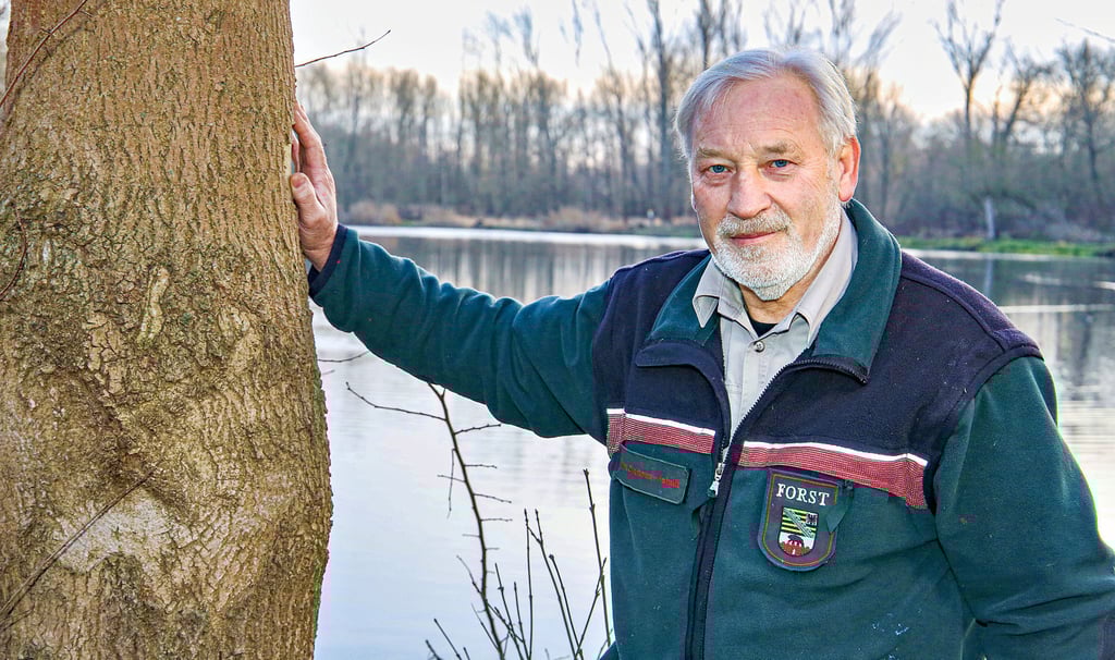 Der langjährige Revierförster Falko Friedel hat sich  in den Ruhestand verabschiedet.