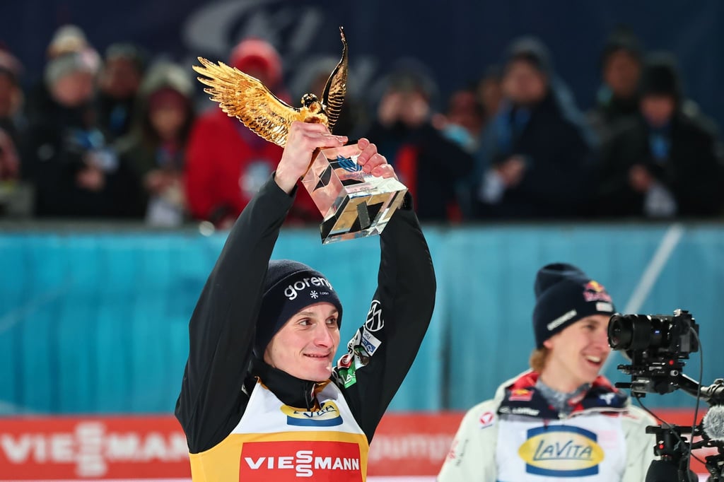 Gewinnt Domen Prevc nach der Tournee auch Olympia-Gold? (Archivbild)