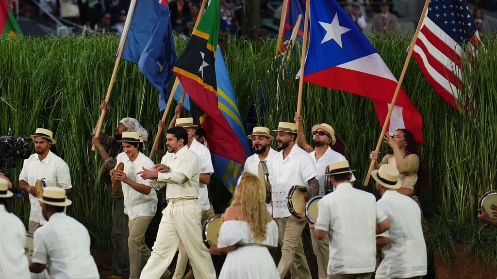 Bad Bunny setzte eine politische Botschaft.
