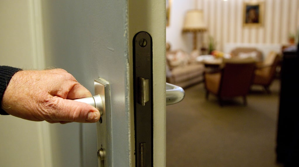 Die Frau aus Dessau hatte die Männer in ihre Wohnung gelassen. 