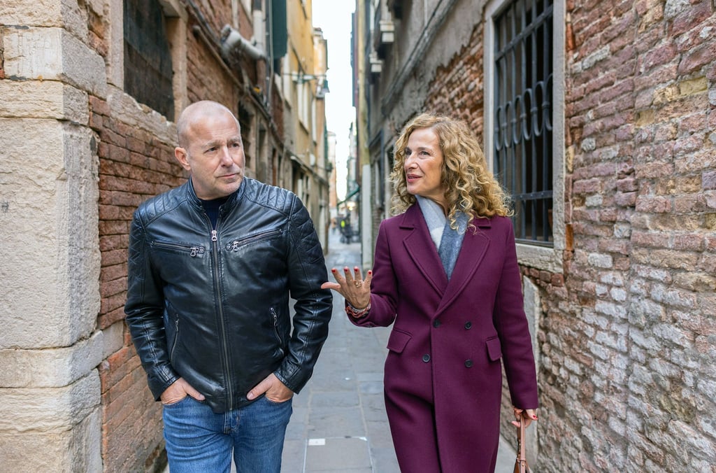 Als der Fall Fahrt aufnimmt, verschlägt es Kommissar Ingo Thiel alias Heino Ferch (l) ins kalte Venedig.