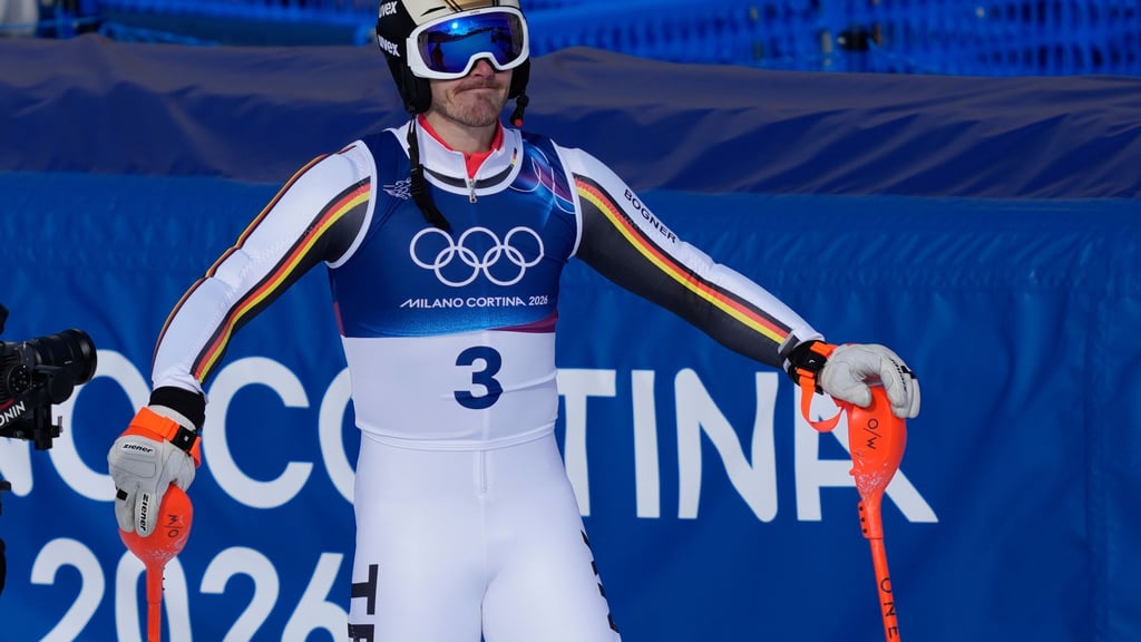 Zu wenig für eine Medaille: Linus Straßer nach dem Slalom.