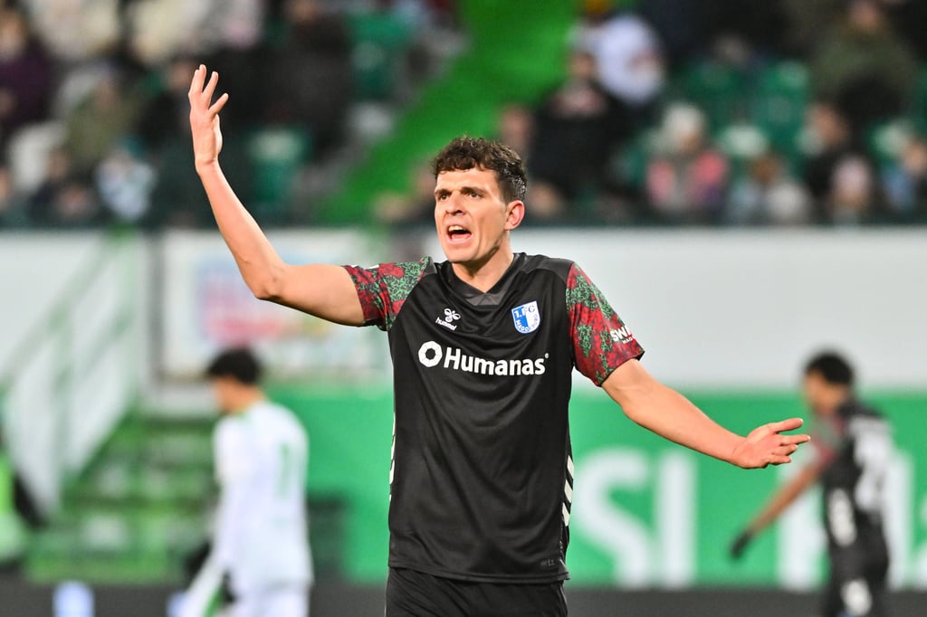 Der 1. FC Magdeburg um Tobias Müller verfügt vor den entscheidenden Monaten des Abstiegskampfes über eine mittelmäßige Ausgangsposition.