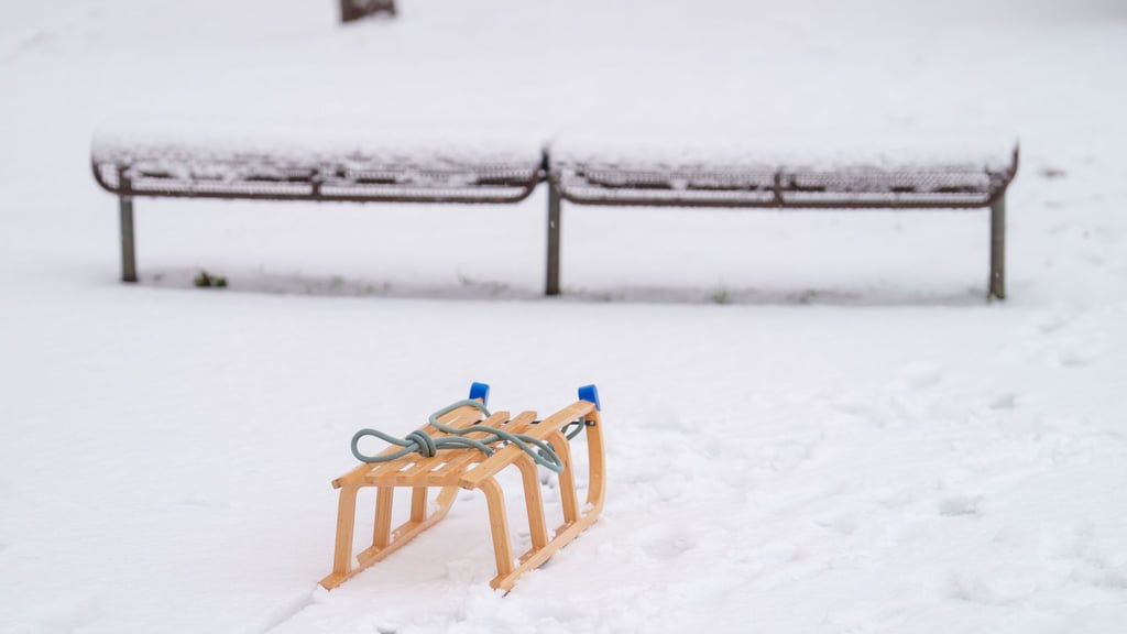Händler melden eine deutlich höhere Nachfrage nach Produkten wie Schlitten. (Symbolbild)